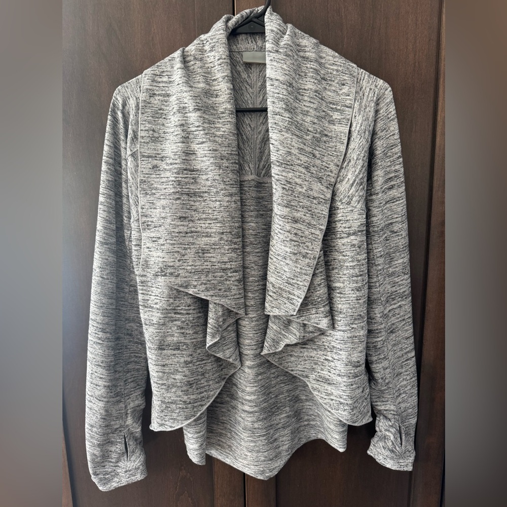 ATHLETA Waterfall Open Front Cardigan sz S
